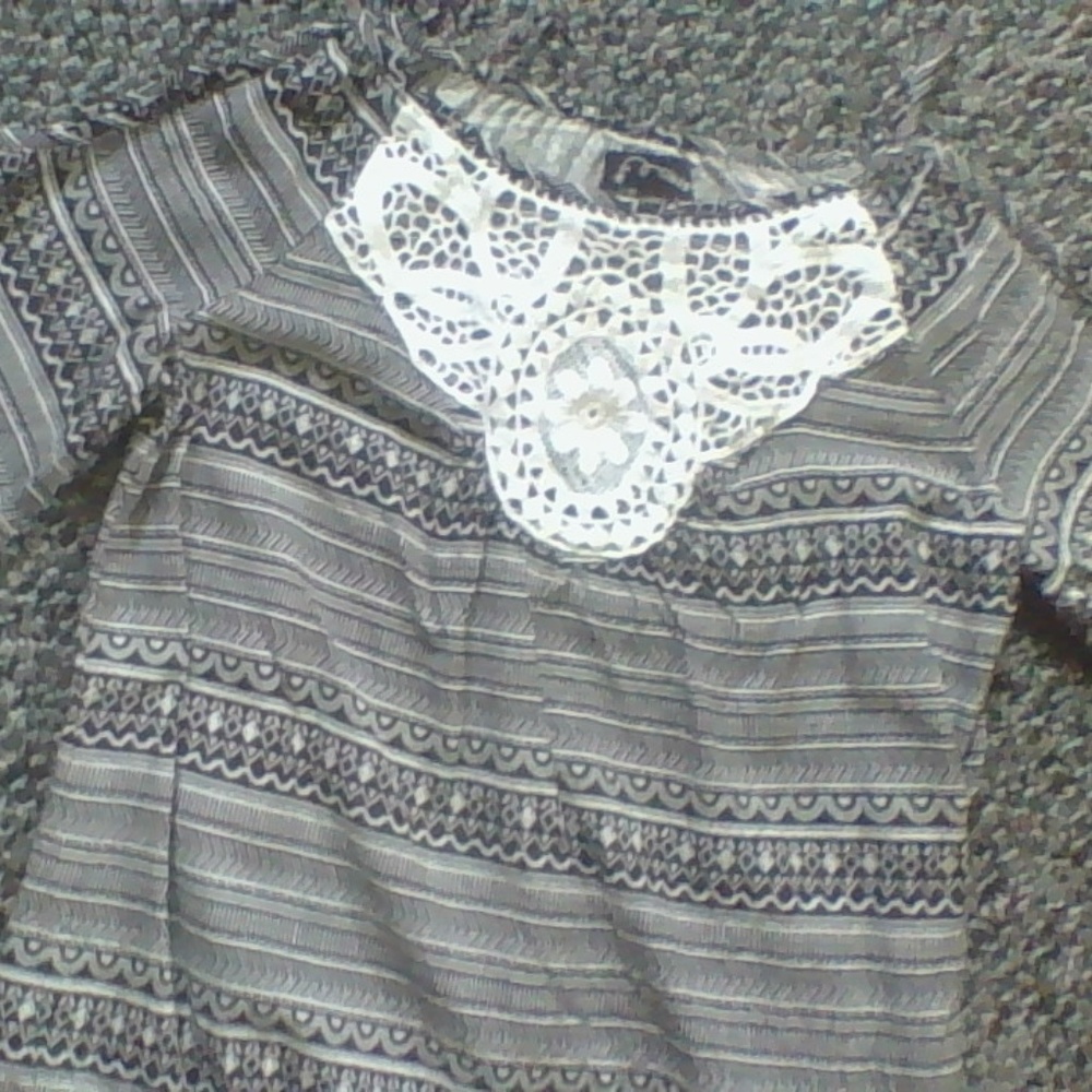 Art Class Cold Shoulder Shirt